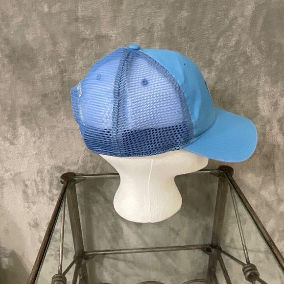 Carhartt  Snapback Trucker Hat Cap Mesh Back Patch Logo Blue adjustable - Picture 2 of 8
